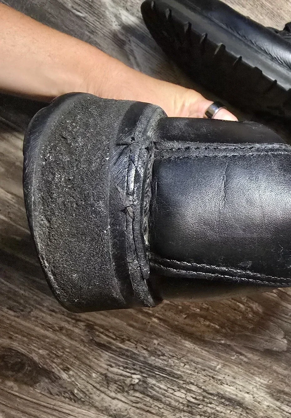 Danner Black Lace-Up Tactical Boots